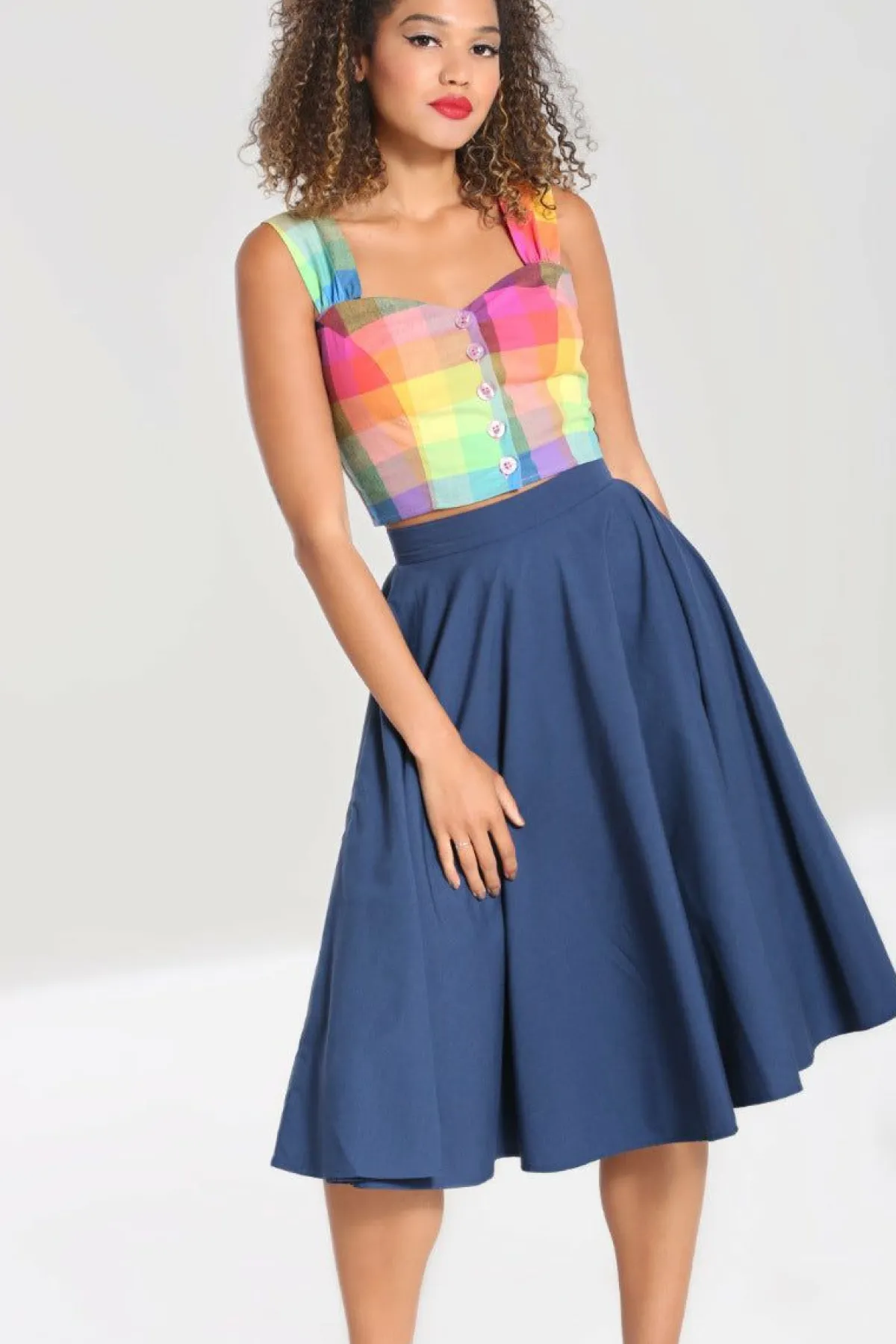 Women Hell Bunny Midi Skirts<Abi 50'S Skirt