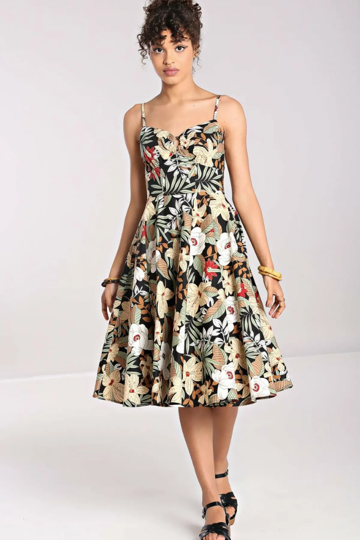 Women Hell Bunny Midi Dresses<Adelaida Dress
