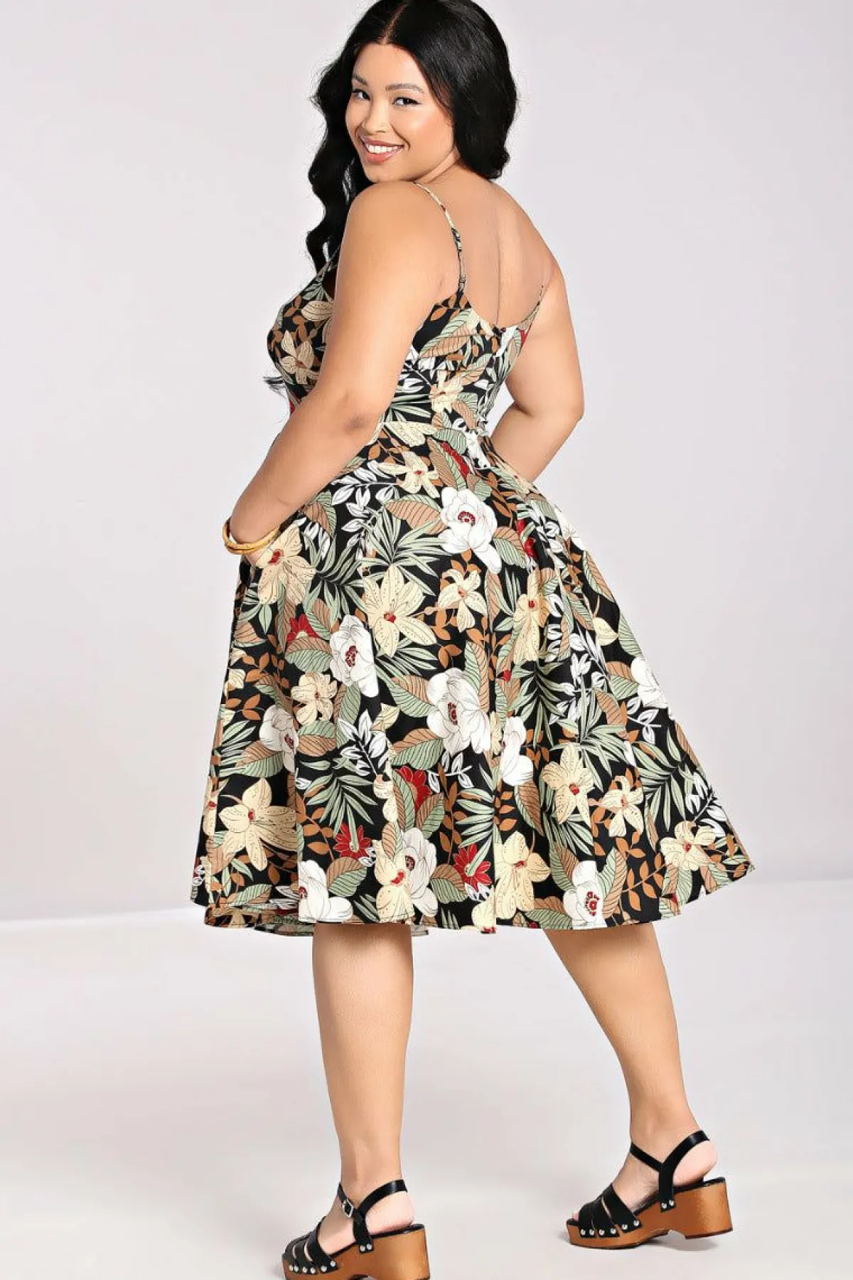 Women Hell Bunny Midi Dresses<Adelaida Dress