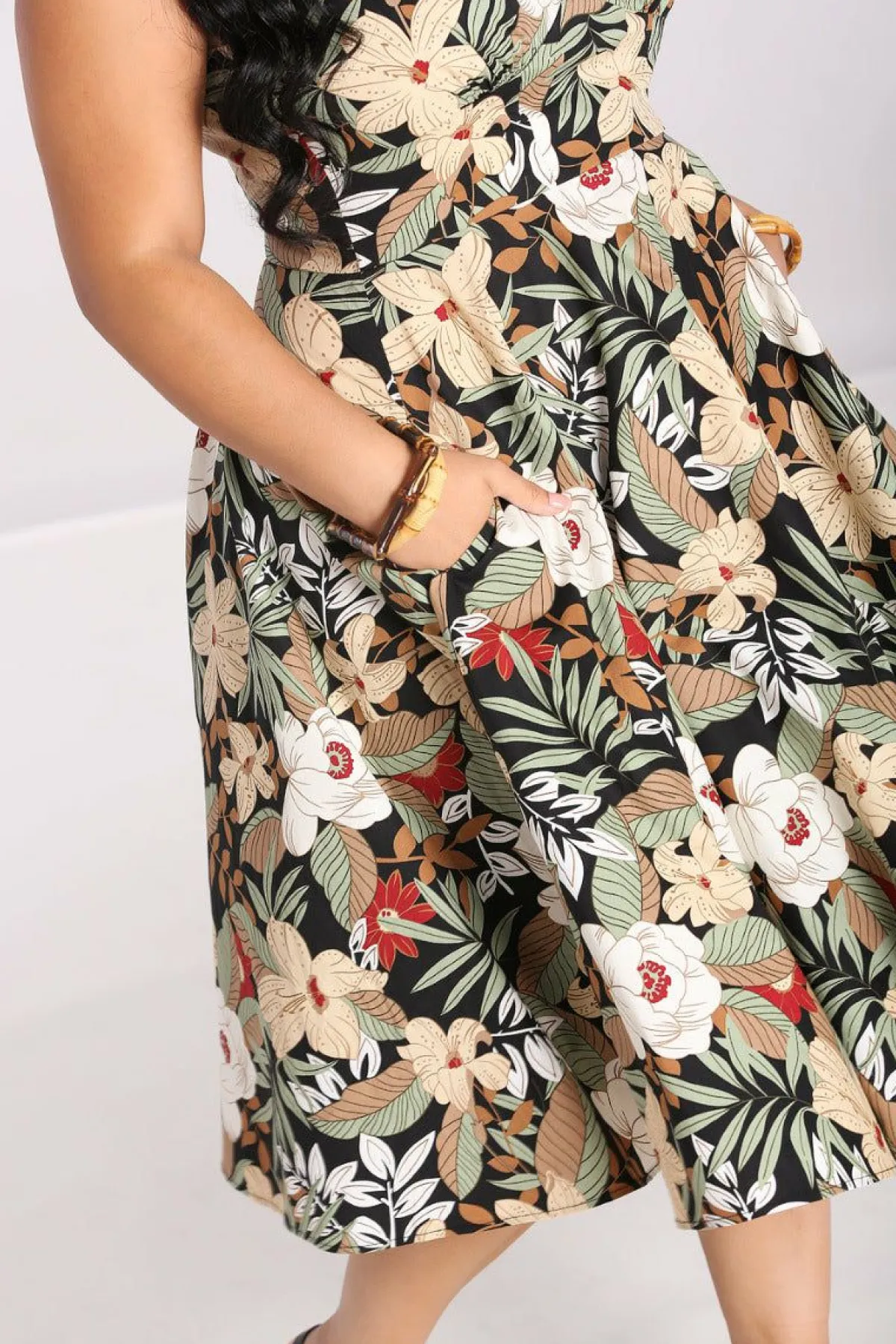 Women Hell Bunny Midi Dresses<Adelaida Dress