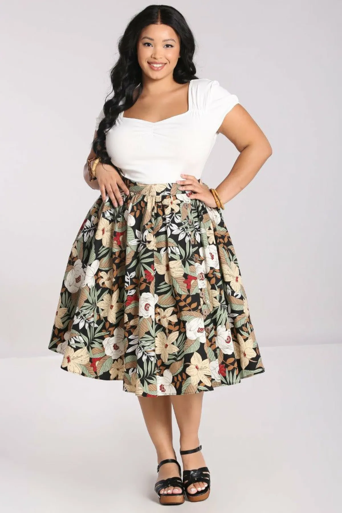 Women Hell Bunny Midi Skirts<Adelaida Skirt