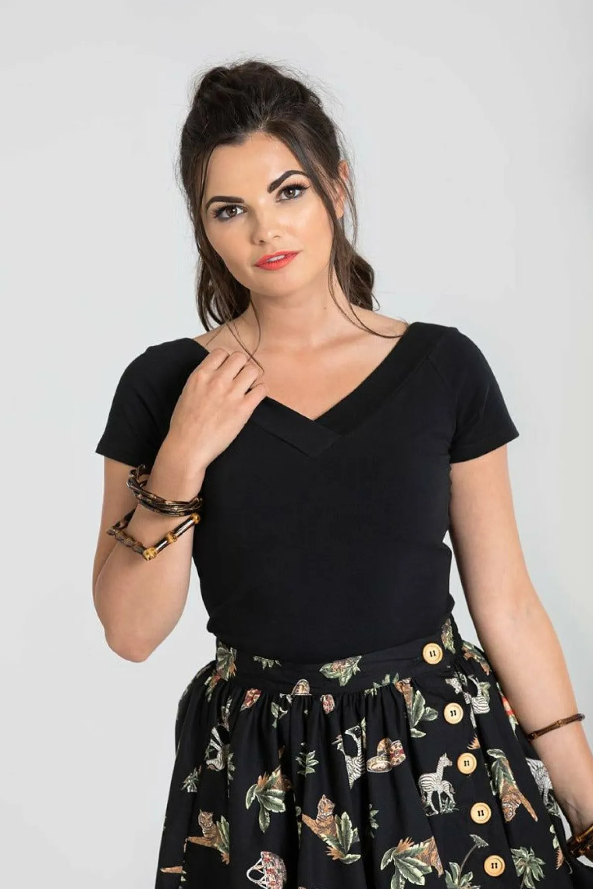Women Hell Bunny Jerseys<Alex Top