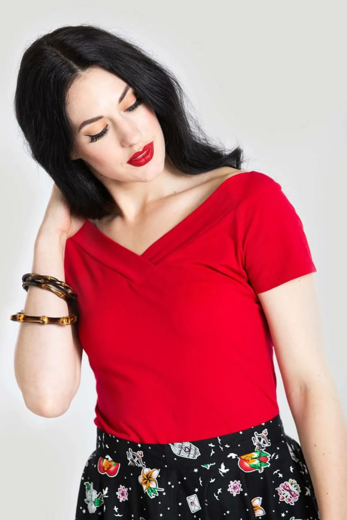 Women Hell Bunny Jerseys<Alex Top