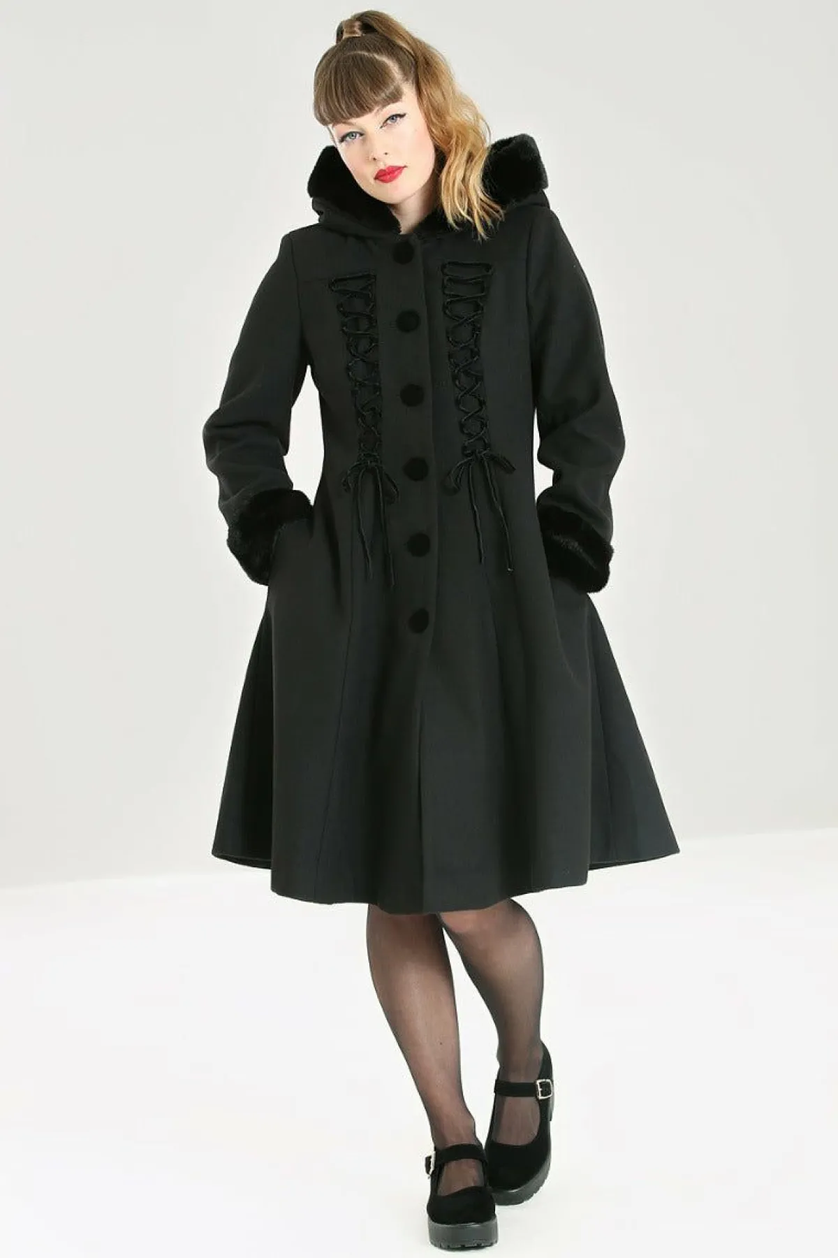 Women Hell Bunny Coats<Amaya Coat