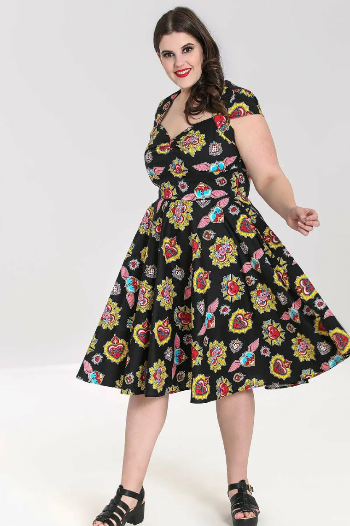 Women Hell Bunny Midi Dresses<Amias 50'S Dress