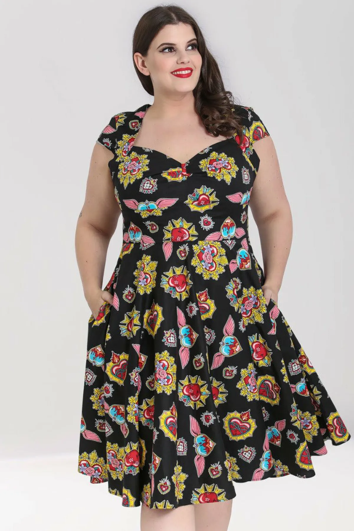 Women Hell Bunny Midi Dresses<Amias 50'S Dress