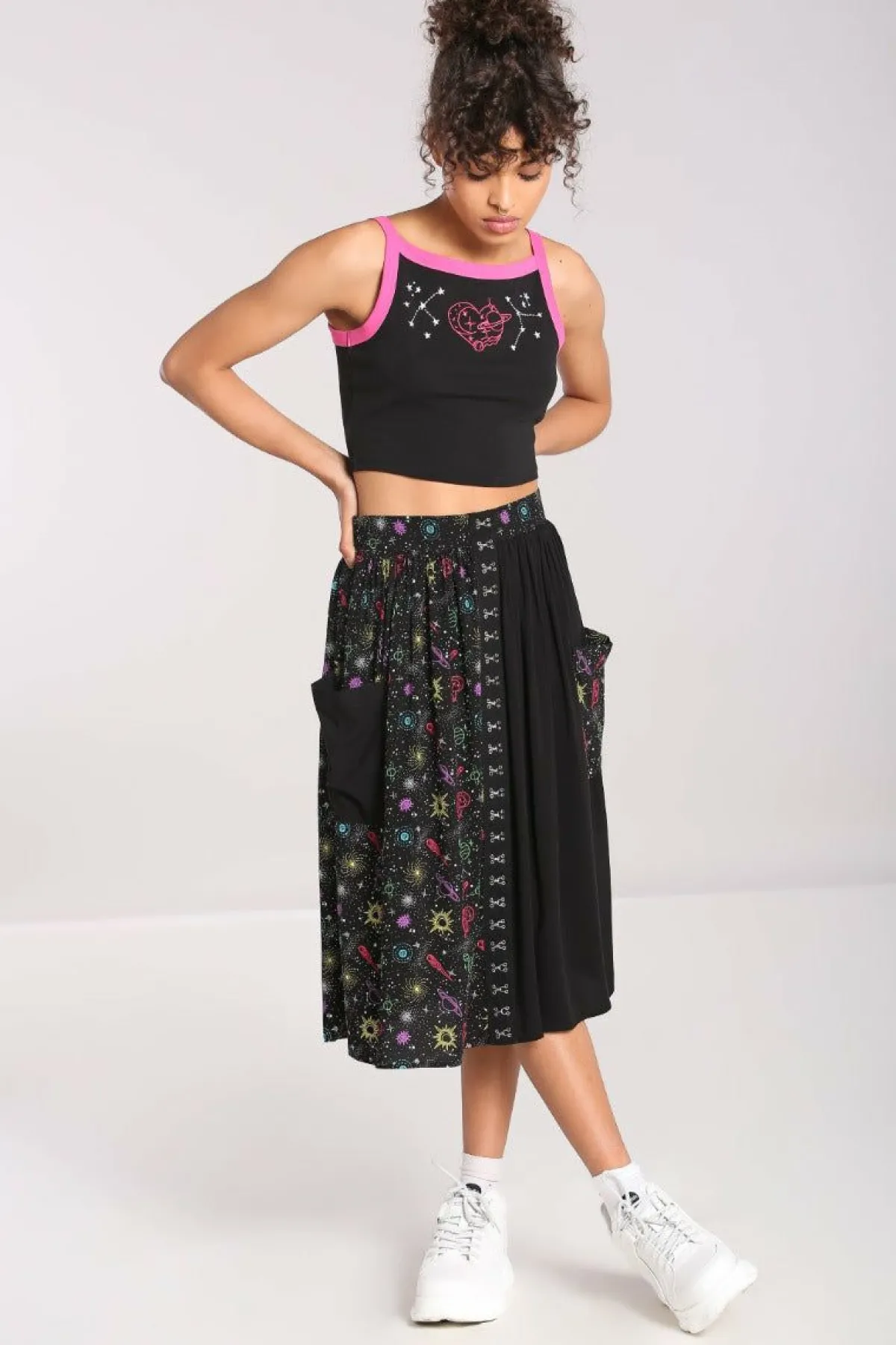 Women Hell Bunny Midi Skirts<Andromeda Mid Skirt