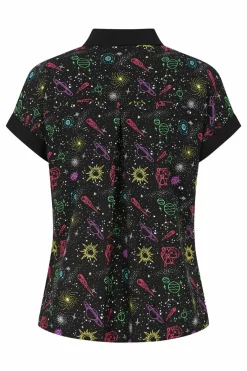 Women Hell Bunny Shirts<Andromeda Shirt