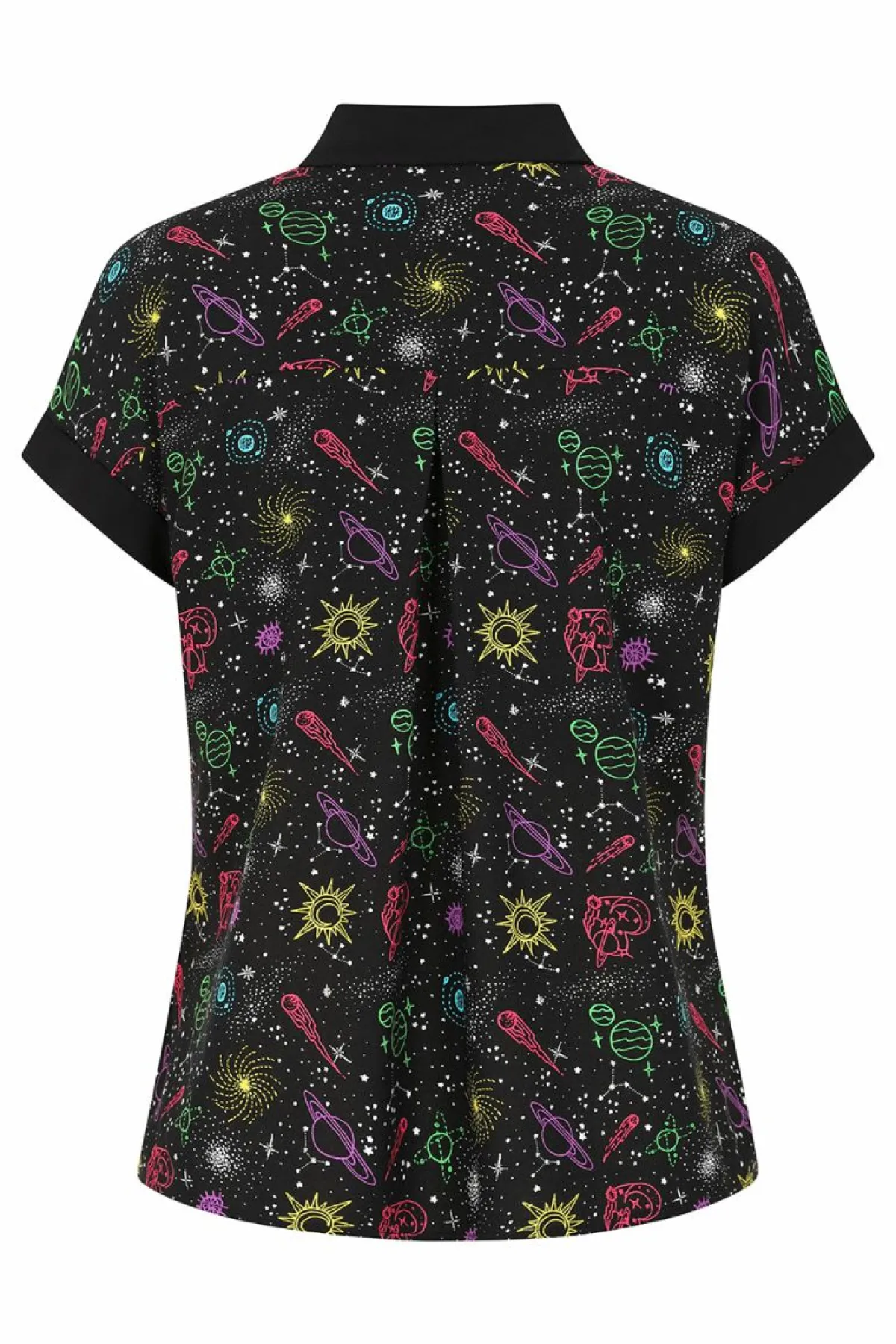 Women Hell Bunny Shirts<Andromeda Shirt
