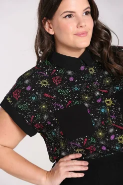 Women Hell Bunny Shirts<Andromeda Shirt