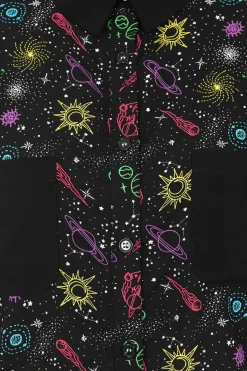 Women Hell Bunny Shirts<Andromeda Shirt