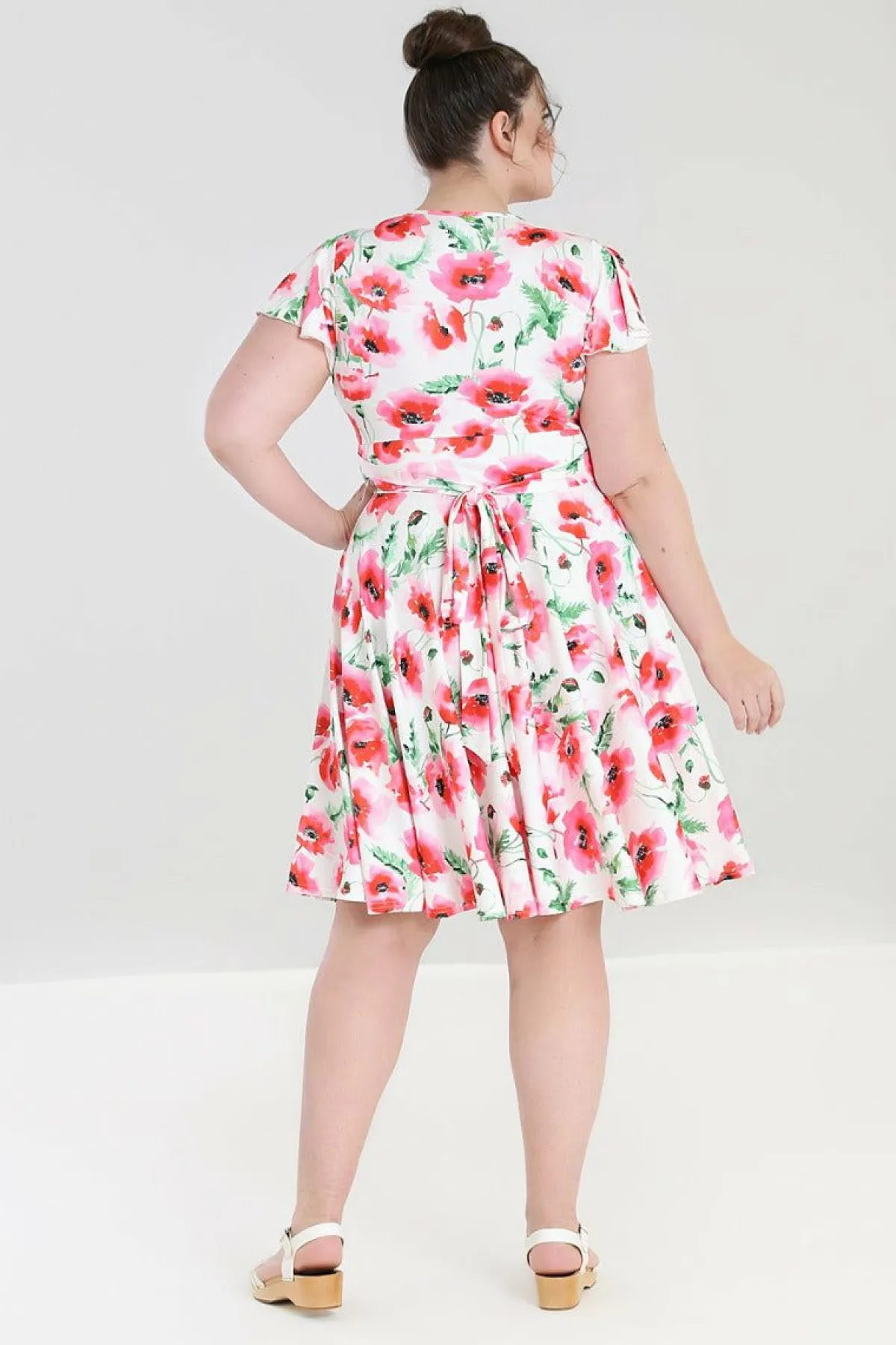 Women Hell Bunny Knee Dresses<Aquarelle Dress Plus Size