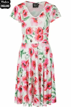 Women Hell Bunny Knee Dresses<Aquarelle Dress Plus Size