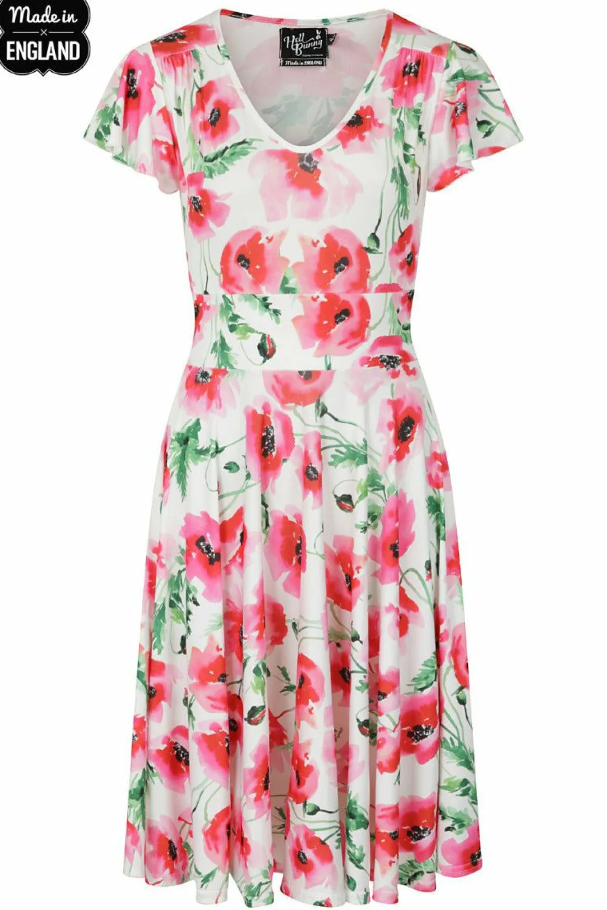 Women Hell Bunny Knee Dresses<Aquarelle Dress Plus Size