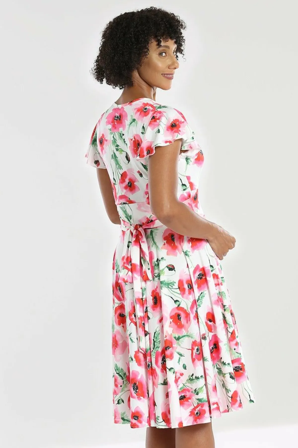 Women Hell Bunny Knee Dresses<Aquarelle Dress Plus Size