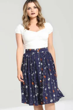 Women Hell Bunny Knee Skirts<Asta Skirt