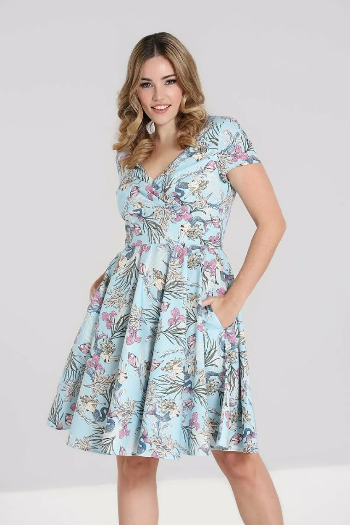 Women Hell Bunny Knee Dresses<Attina Mid Dress