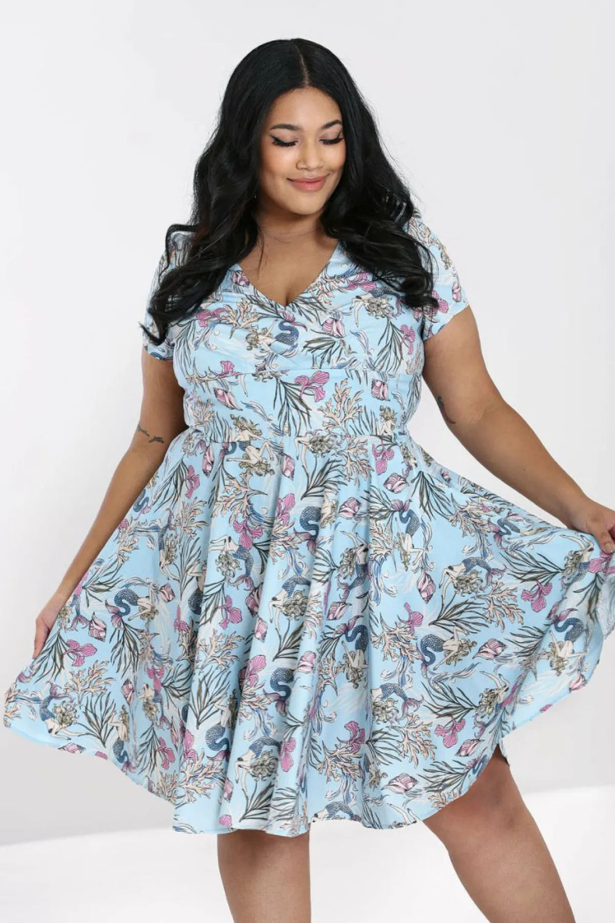 Women Hell Bunny Knee Dresses<Attina Mid Dress