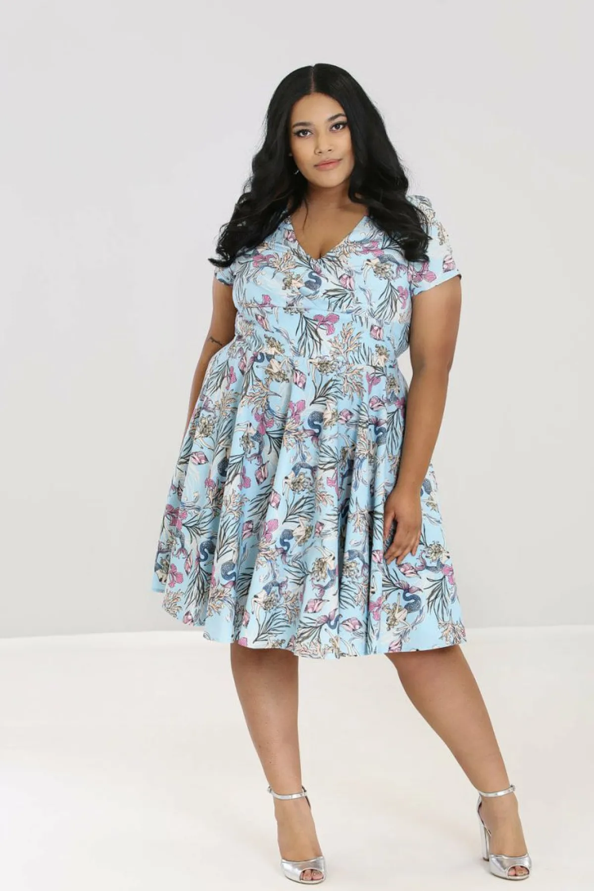 Women Hell Bunny Knee Dresses<Attina Mid Dress