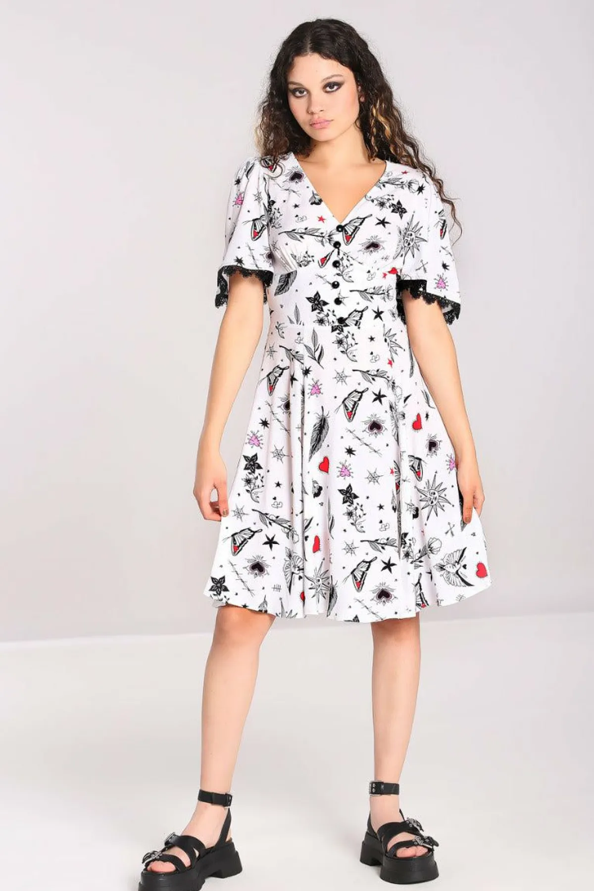 Women Hell Bunny Knee Dresses<Avery Dress