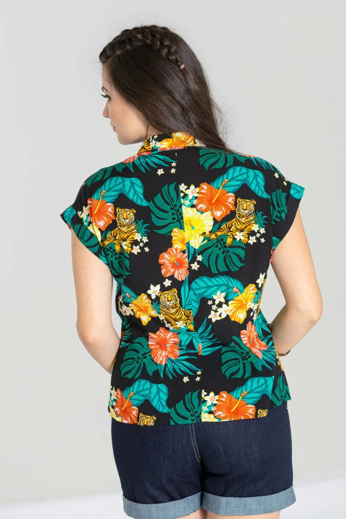 Women Hell Bunny Shirts<Bali Shirt