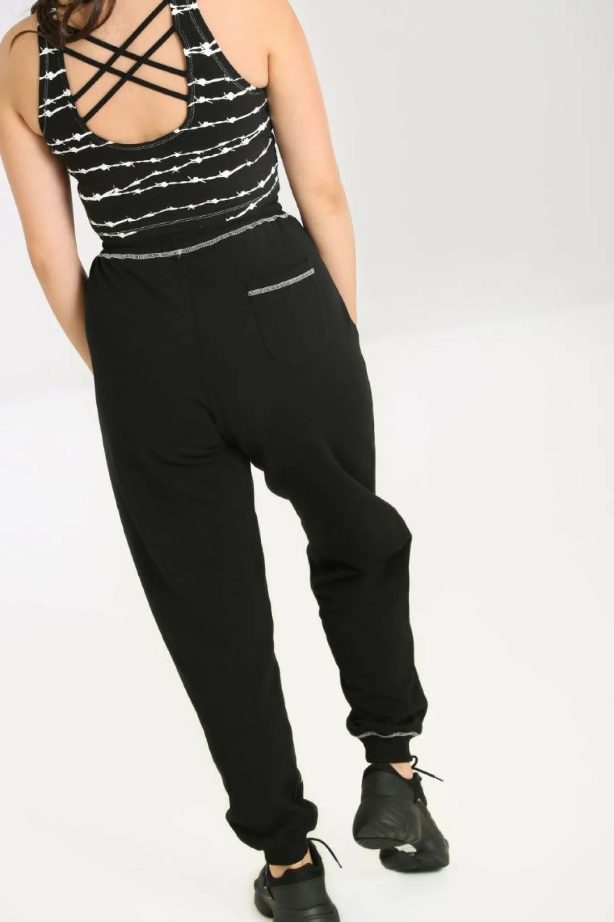 Women Hell Bunny Joggers<Barbed Wire Joggers