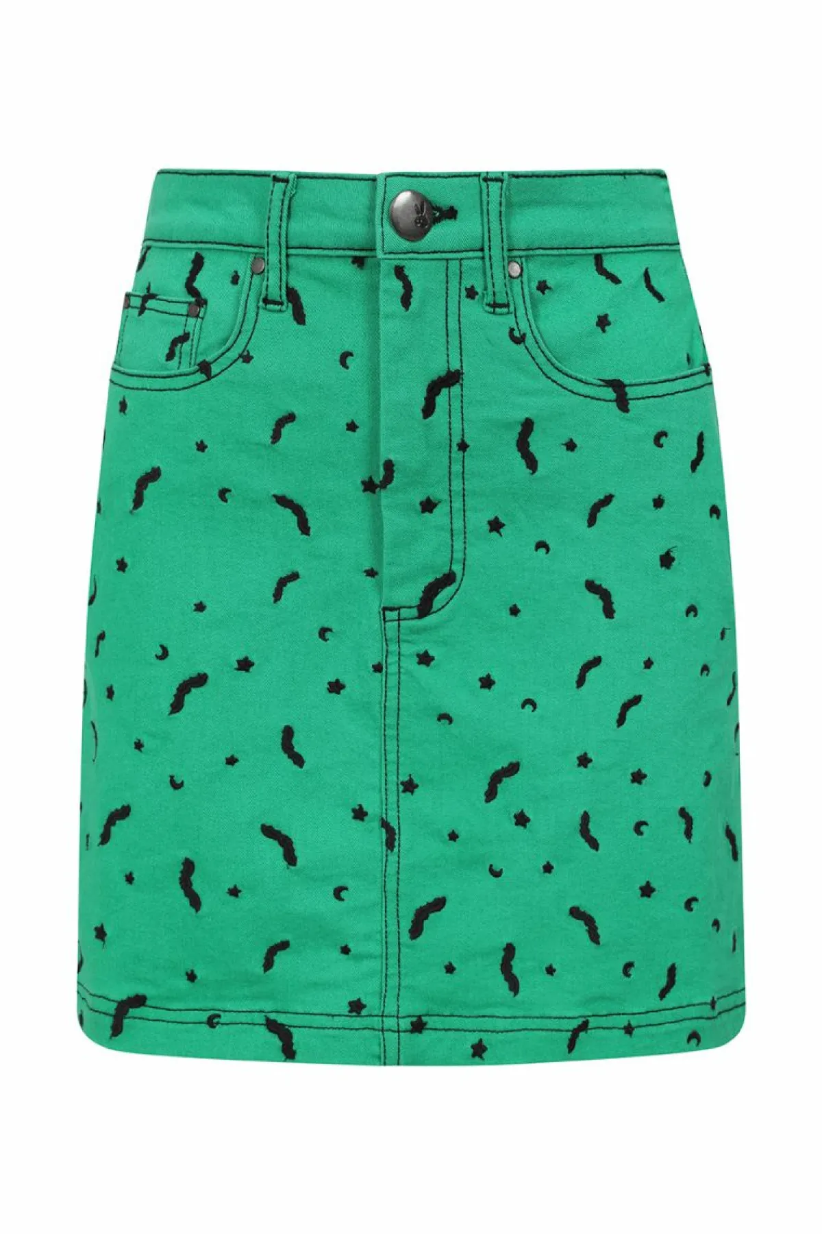 Women Hell Bunny Skirts<Bat Mini Skirt