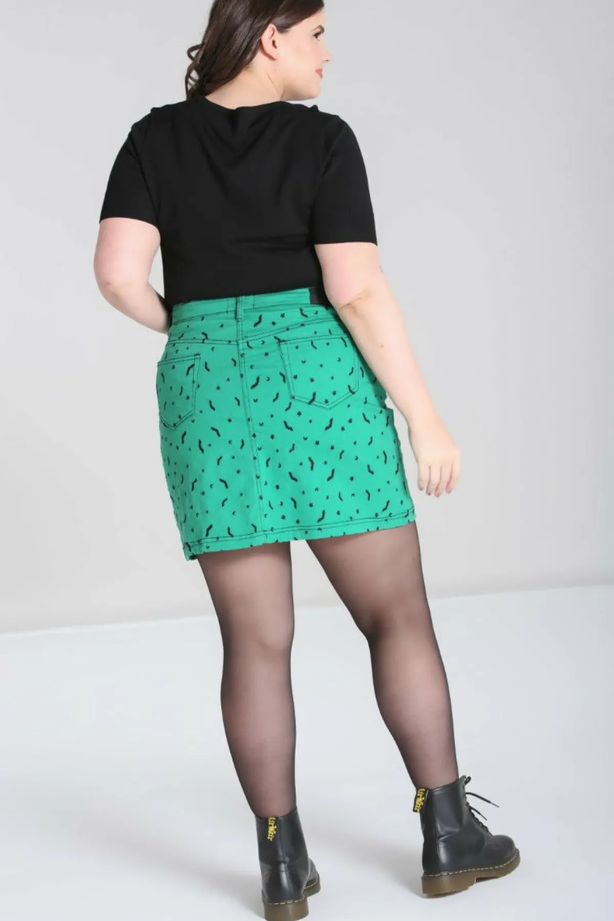 Women Hell Bunny Skirts<Bat Mini Skirt