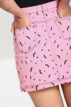Women Hell Bunny Skirts<Bat Mini Skirt