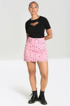 Women Hell Bunny Skirts<Bat Mini Skirt