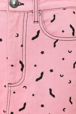 Women Hell Bunny Skirts<Bat Mini Skirt
