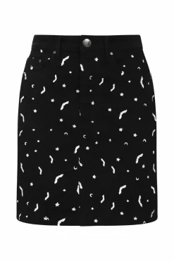 Women Hell Bunny Skirts<Bat Mini Skirt