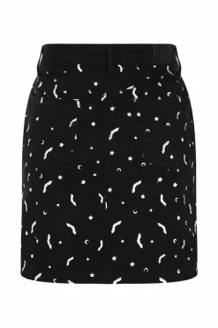 Women Hell Bunny Skirts<Bat Mini Skirt