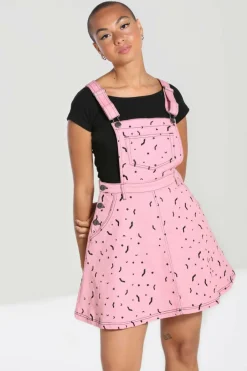 Women Hell Bunny Mini Dresses<Bat Pinafore Dress