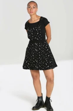 Women Hell Bunny Mini Dresses<Bat Pinafore Dress