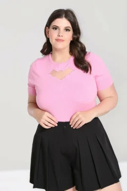 Women Hell Bunny Knitted Tops<Bat Top