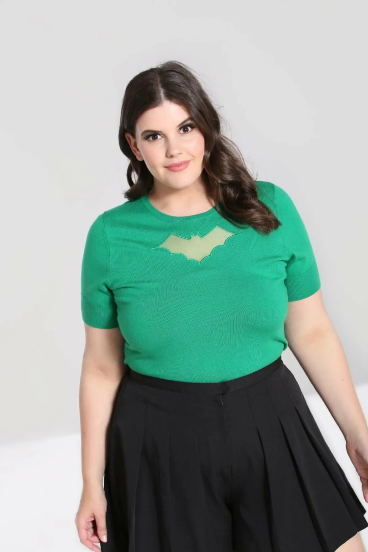 Women Hell Bunny Knitted Tops<Bat Top