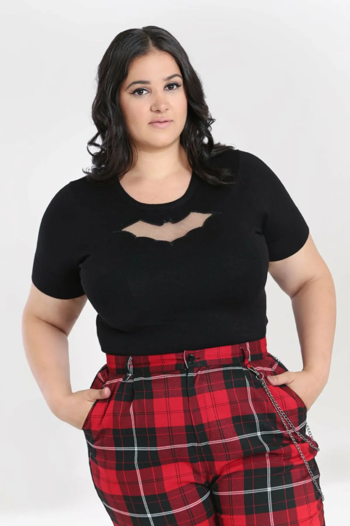 Women Hell Bunny Knitted Tops<Bat Top