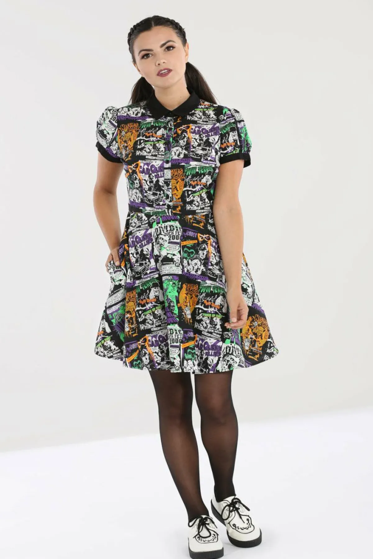 Women Hell Bunny Mini Dresses<Be Afraid Mini Dress
