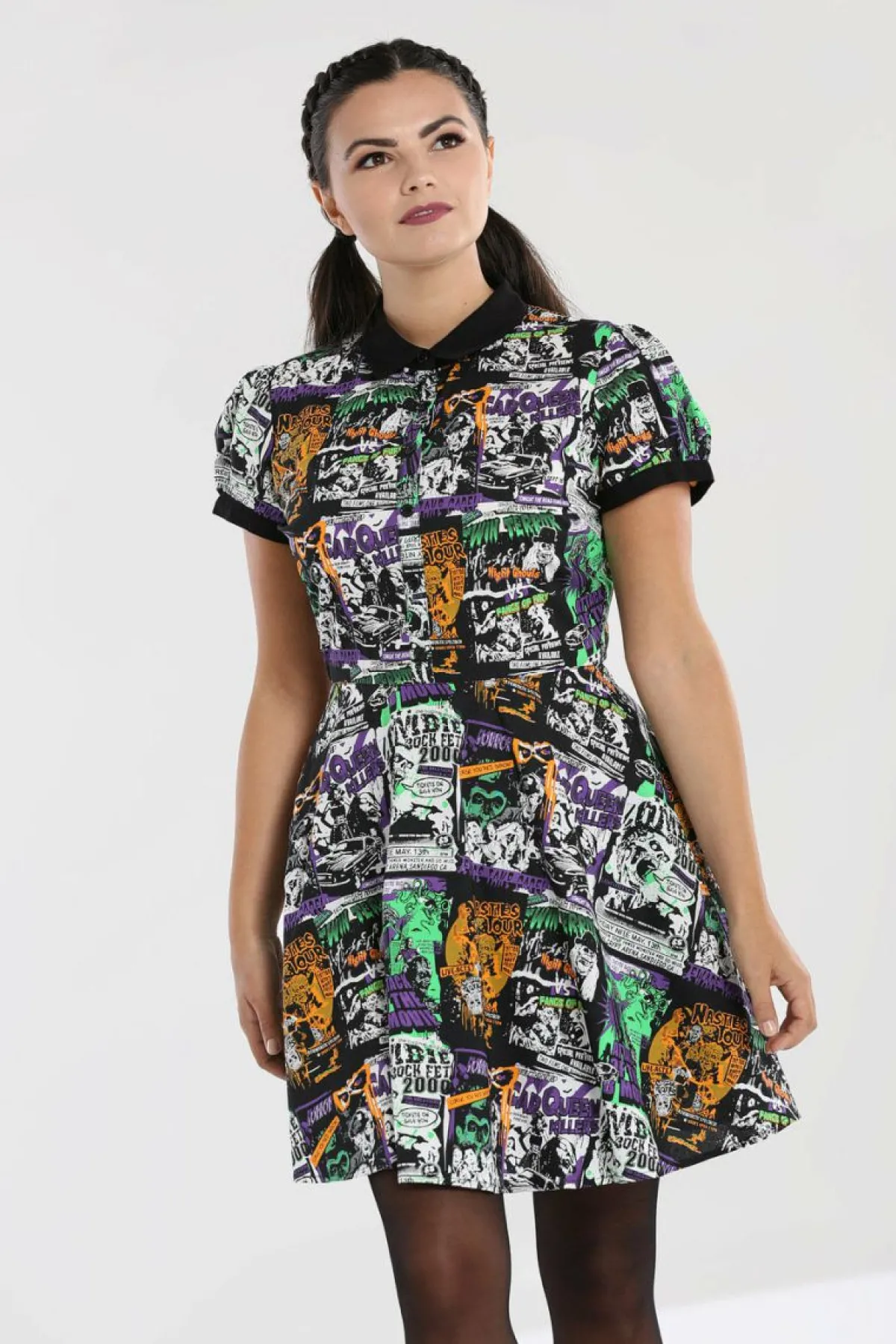 Women Hell Bunny Mini Dresses<Be Afraid Mini Dress