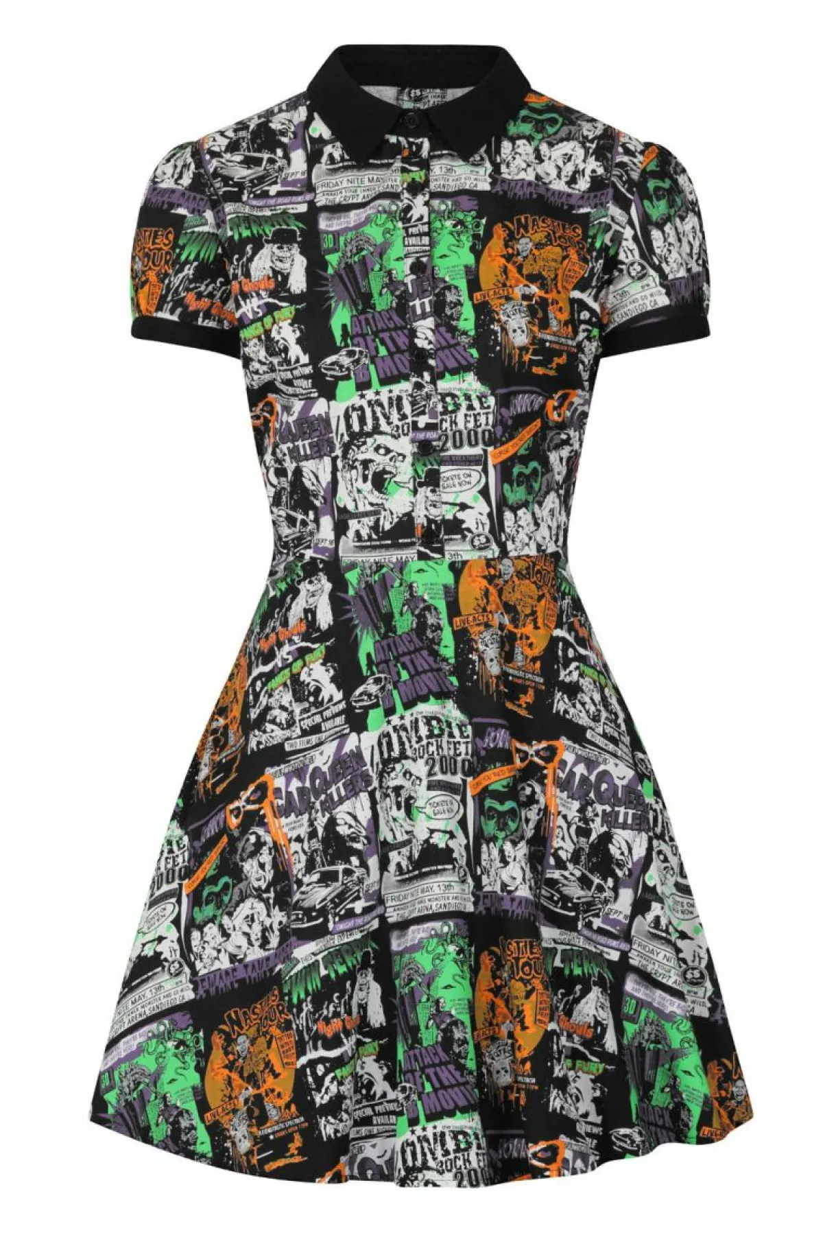 Women Hell Bunny Mini Dresses<Be Afraid Mini Dress