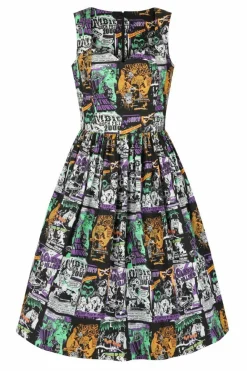 Women Hell Bunny Midi Dresses<Be Afraid 50'S Dress