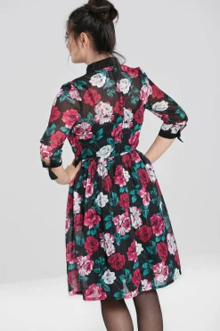 Women Hell Bunny Knee Dresses<Bed Of Roses Dress