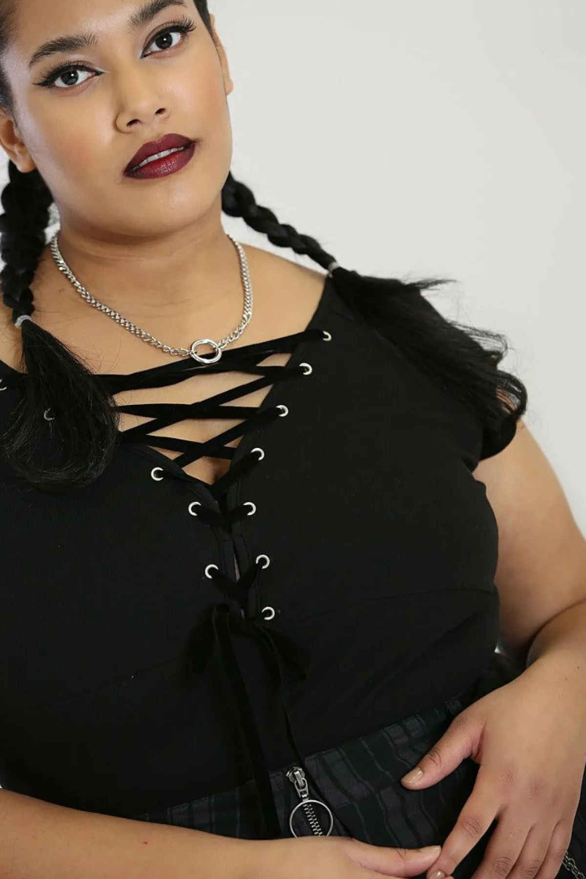 Women Hell Bunny Jerseys<Belladonna Top H