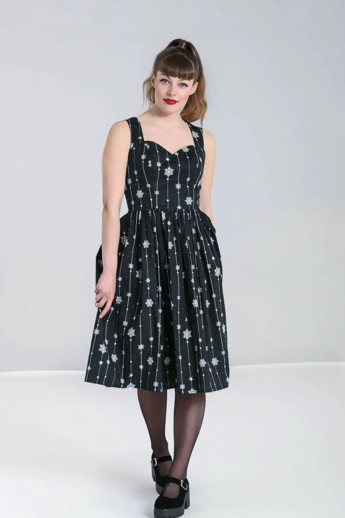Women Hell Bunny Midi Dresses<Belle 50'S Dress