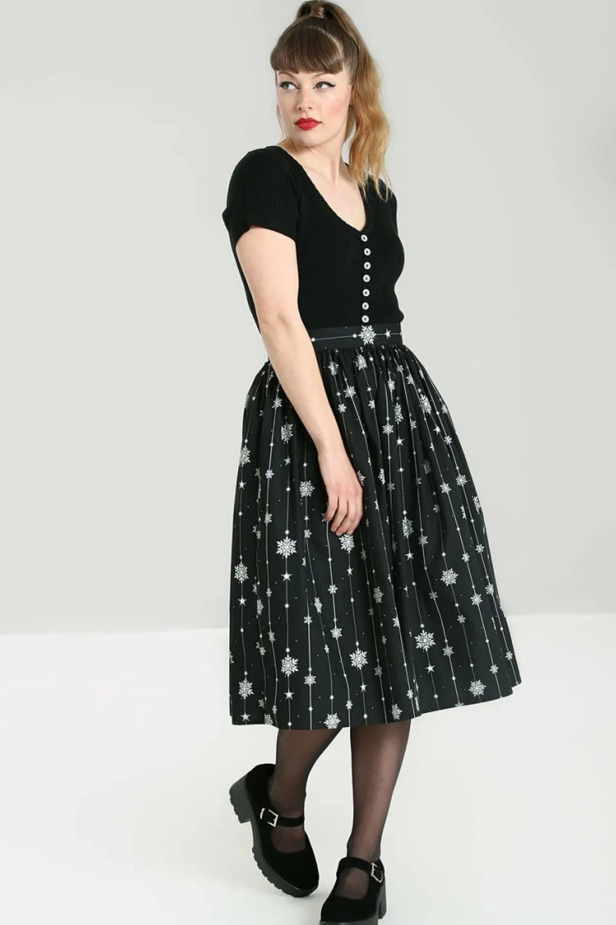 Women Hell Bunny Midi Skirts<Belle 50'S Skirt