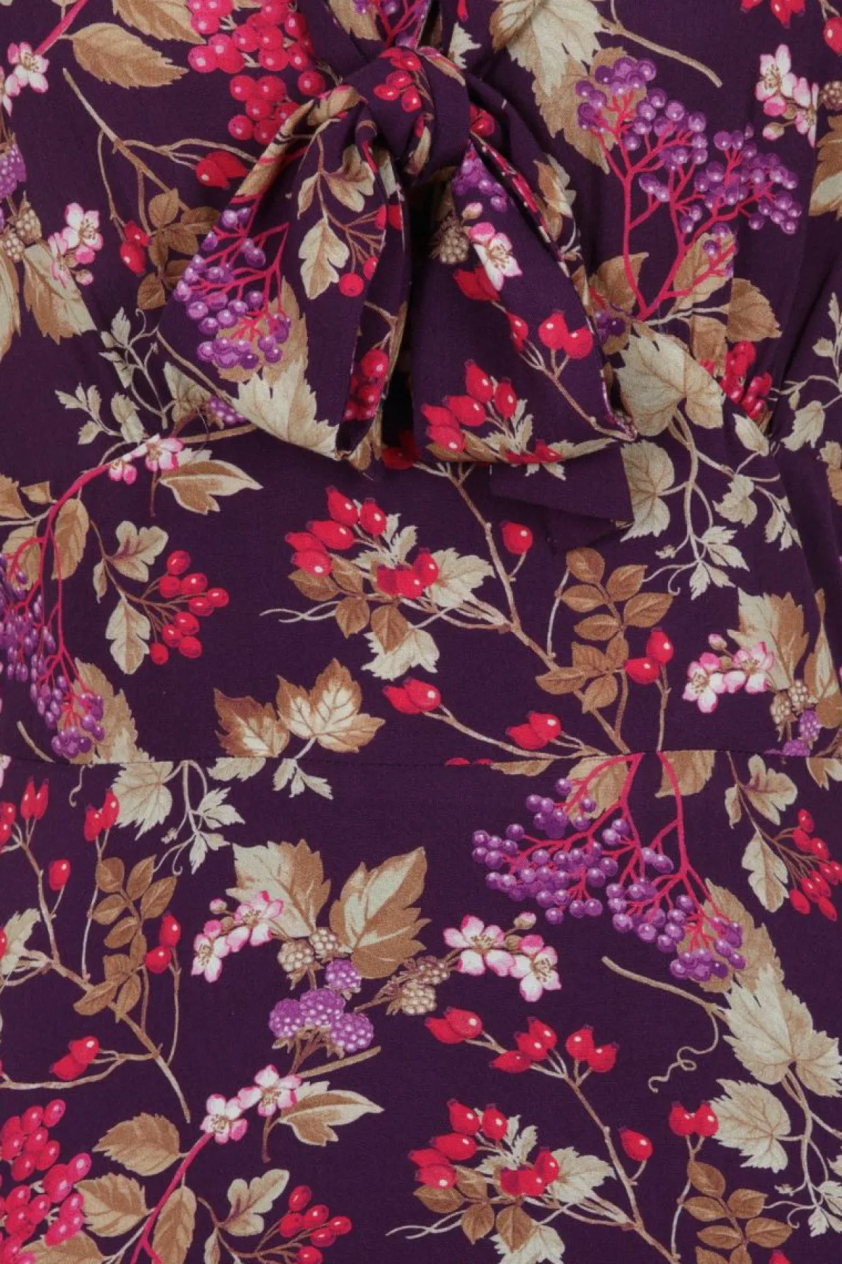 Women Hell Bunny Midi Dresses<Berry Crush Dress