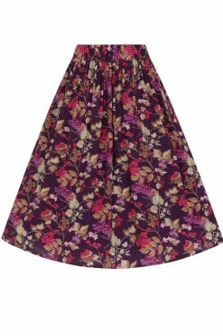 Women Hell Bunny Midi Skirts<Berry Crush Skirt
