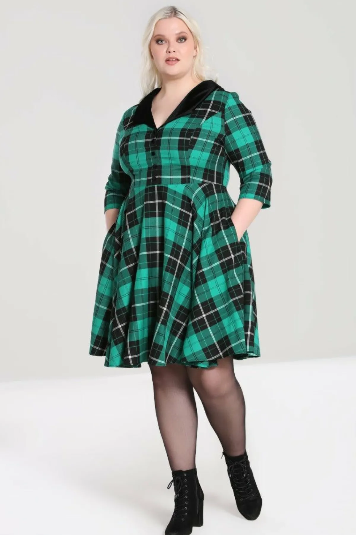 Women Hell Bunny Knee Dresses<Beryl Mid Dress