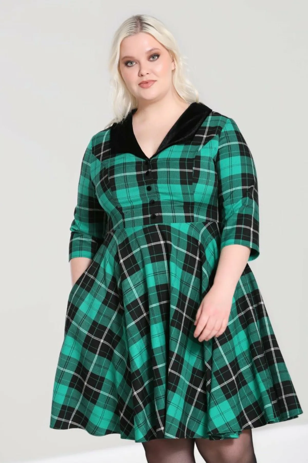 Women Hell Bunny Knee Dresses<Beryl Mid Dress